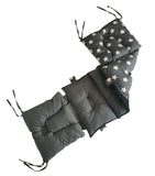 Bollerwagenmatte - passend für Bebepram S7 und Zertifiziert nach Öko-Tex Standard 100 (Babystandard) (Sitzkissen, Einlage, Matte für Bollerwagen)